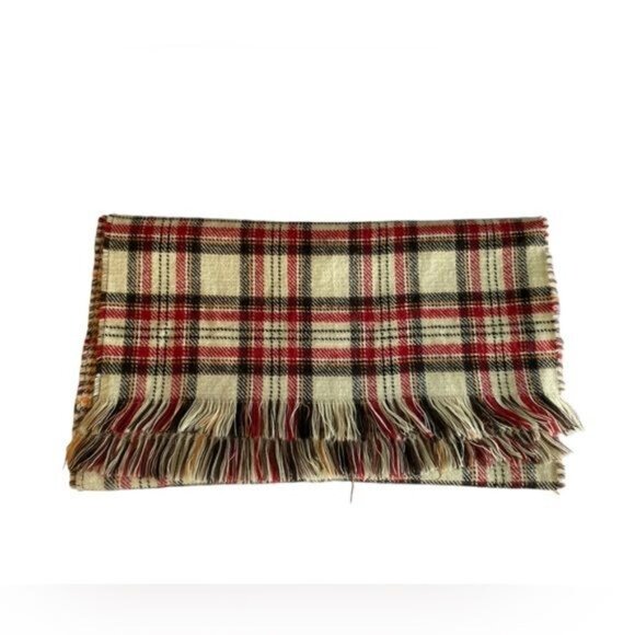 Soft & Cozy Reversible Knitted Scarf Plaid Houndstooth Academia - Picture 4 of 8